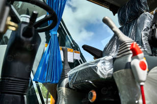 Экскаватор колесный YUGONG YG180 с подъемом кабины, лесозахват. Фото 20