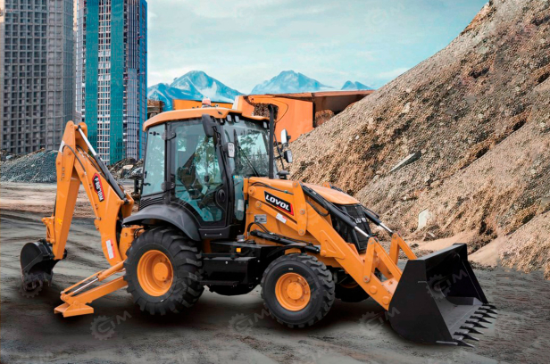 Экскаватор-погрузчик LOVOL (WEICHAI) FB878M. Фото 2