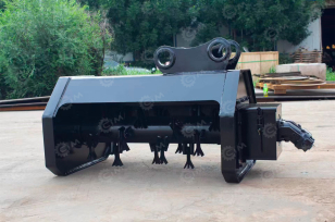 Гидравлическая цепная косилка для экскаватора колесного YUGONG YG150S. Фото 1