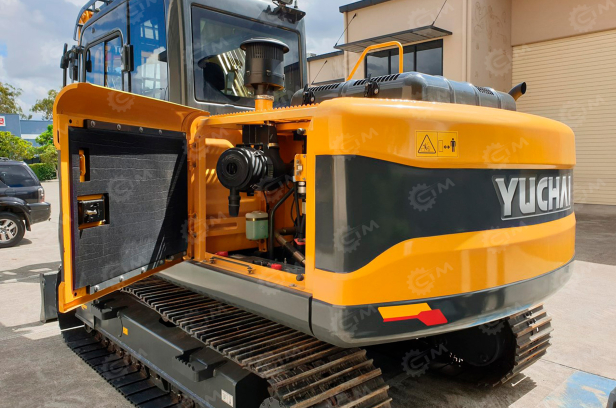 Мини экскаватор Yuchai YC135 ковш 0,52м3. Фото 4