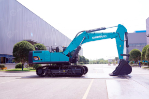 Экскаватор гусеничный SUNWARD SWE700F. Фото 3