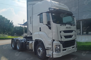 Тягач ISUZU 6x4 дв. 382 kw с гидроретардером, задняя подвеска пневматическая. Фото 1