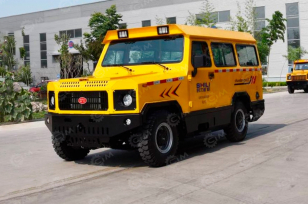 Шахтный автобус Shili RU-16 4х4 дв 88,3kw 3,8л, 16 мест. Фото 1