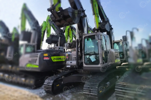 Экскаватор гусеничный ZOOMLION ZE215G с дополнительной однопоточной гидролинией для молота, ковш 1,1м3. Фото 10