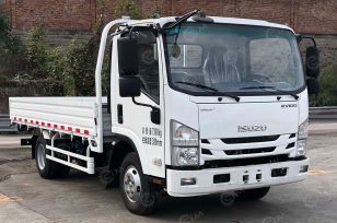 Бортовой грузовик ISUZU 4x4 дв 96Kw гп 2т кузов 4205x2100x400 под категорию B (новый интерьер кабины) тент на кузов. Фото 1