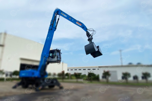 Перегружатель гусеничный BONNY WZY140 грейферный ковш 5м3. Фото 5