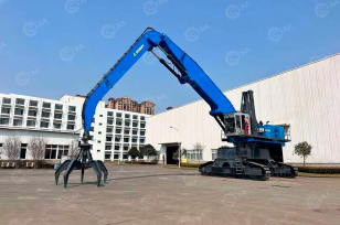 Перегружатель гусеничный BONNY WZY140 грейферный ковш 5м3. Фото 3