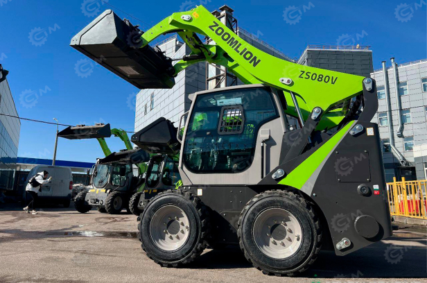 Мини-погрузчик ZOOMLION ZS080V ковш 0,4м3, вилы. Фото 2