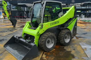 Мини-погрузчик ZOOMLION ZS080V ковш 0,4м3, вилы. Фото 1