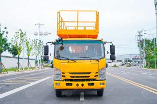 Автовышка на шасси ISUZU 4Х2 дв 93kw высота подъёма 16м гп люльки 500кг. Фото 1