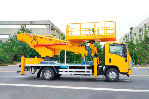 Автовышка на шасси ISUZU 4Х2 дв 93kw высота подъёма 16м гп люльки 500кг. Фото 6