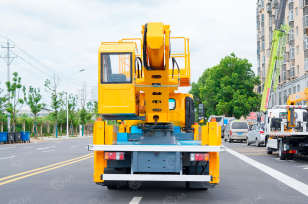 Автовышка на шасси ISUZU 4Х2 дв 93kw высота подъёма 16м гп люльки 500кг. Фото 5