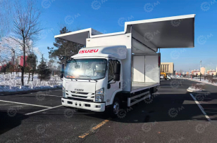 Фургон Бабочка на  шасси ISUZU 4х4 дв 139Kw фургон 6050х2300х2300. Фото 1