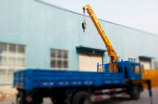 Кран манипулятор без шасси HAOY HY6.3S5 гп 6,3т 5 секций стрела 14,2, пульт ДУ. Фото 1