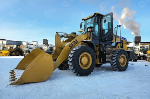 Фронтальный погрузчик Shandong SEM 636D	джойстик, кондиционер, быстросъем. Фото 1