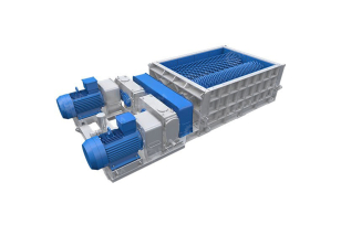 Стационарная дробилка роликовая Zhongyu Dingli DL2GPX1230 производительность 800-1000т/ч. Фото 2