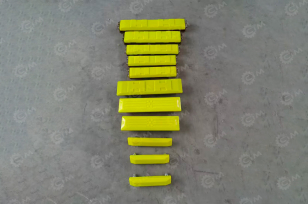 Резиновые накладки на экскаватор Sunward SWE60F-3. Фото 1