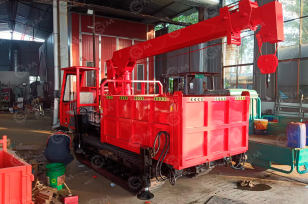 Гусеничный самосвал Liutian гп 5т c кабиной, кму гп 3т 3 секции 3м. Фото 2