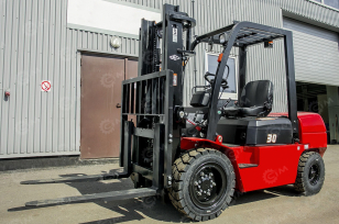 Вилочный погрузчик Hangcha CPCD30-XRH5 дв Cummins гп 3т, высота подъема 3м. Фото 2