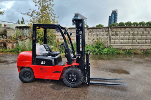 Вилочный погрузчик Hangcha CPCD30-XRH5 дв Cummins гп 3т, высота подъема 3м. Фото 3