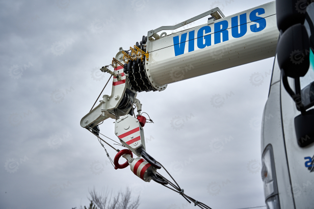 Крановая установка (без шасси) VIGRUS VGS8 гп 8т 5 секций стрела 26м. Фото 2