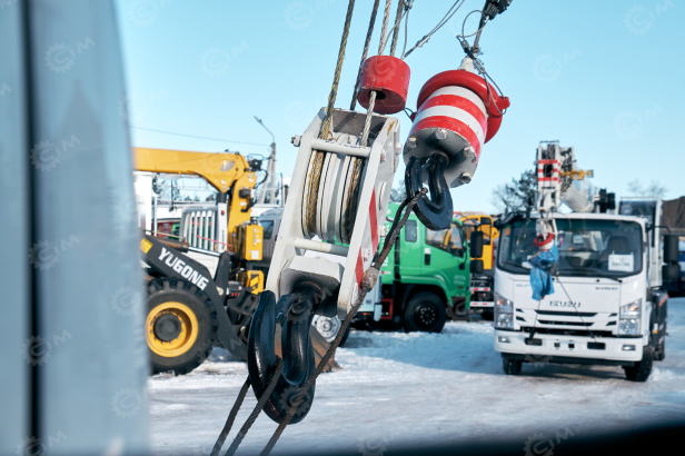 Крановая установка (без шасси) VIGRUS VGS8 гп 8т 5 секций стрела 26м. Фото 7