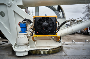 Крановая установка (без шасси) VIGRUS VGS8 гп 8т 5 секций стрела 26м. Фото 5