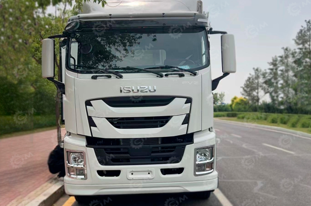 Фургон рефрижератор на шасси ISUZU 6x2 дв 221kw гп 12 тонн (фургон 9100х2400х2500) холодильная установка Carrier Citimax C1100. Фото 2