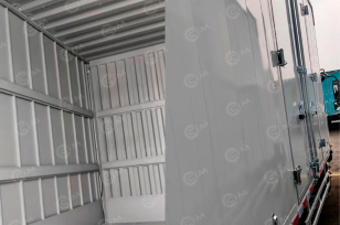 Фургон промтоварный на шасси ISUZU 4х2 дв 96 kw (фургон 3500х2000х2500) под категорию В. Фото 2