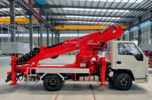 Автовышка NOVAS 290C на шасси ISUZU 4Х2 дв 94kw высота подъёма 28м. Фото 1