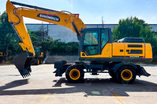 Экскаватор колесный Sinomach GHT215W дв 132kw ковш 1м3. Фото 1