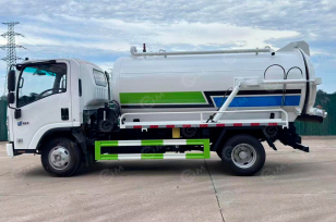 Илосос на шасси ISUZU 4x2 дв 151KW бочка 12м3 насос Weilong 65QZXDH-1107000 110лсек, бочка из нержавеющей стали. Фото 1