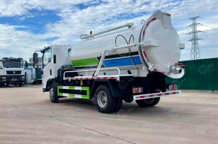 Илосос на шасси ISUZU 4x2 дв 151KW бочка 12м3 насос Weilong 65QZXDH-1107000 110лсек, бочка из нержавеющей стали. Фото 2