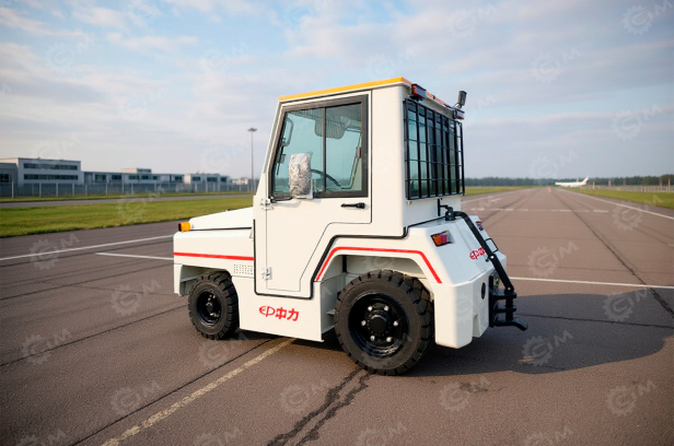 Аэродромный багажный тягач ZL-QDC30 с кондиционером, камерой заднего хода. Фото 2