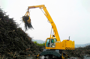 Перегружатель колесный BADA QLYS10DZ ковш под сыпучие материалы, подъемная кабина, дизель + 380в. Фото 1