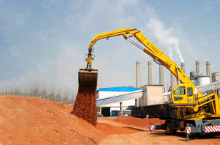 Перегружатель колесный BADA QLYS10DZ ковш под сыпучие материалы, подъемная кабина, дизель + 380в. Фото 3