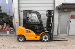 Вилочный погрузчик Hangcha CPD25-XEY2HA-S1 гп 2,5т высота подъёма 3м, шины пневматические, каретка смещения. Фото 3