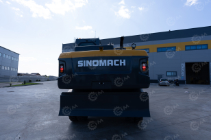 Экскаватор колесный Sinomach GHT160W кондиционер, гидролиния для гидромолота. Фото 9
