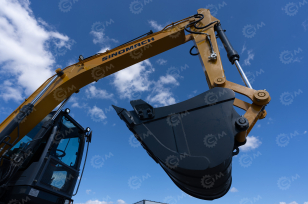 Экскаватор колесный Sinomach GHT160W кондиционер, гидролиния для гидромолота. Фото 10