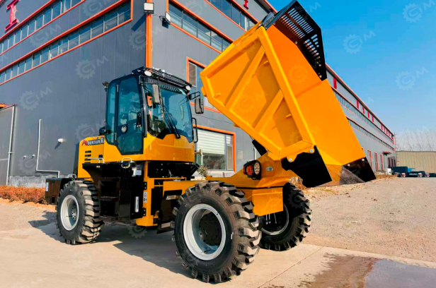 Самосвал колесный YUGONG MR50 гп 5т, с поворотным ковшом. Фото 3