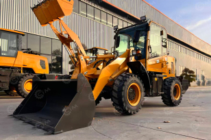 Фронтальный погрузчик YUGONG ZL16, г/п 1т,  масса 2,4т, дв  36Kw, ковш 0,6м3. Фото 1