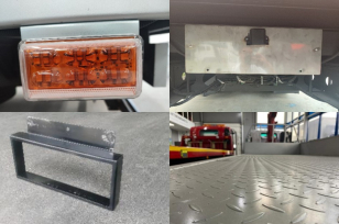 Фургон шторный на шасси ISUZU 4x2 дв 151kw кабина Elf фургон 6500х2500х2600 со спальником. Фото 4