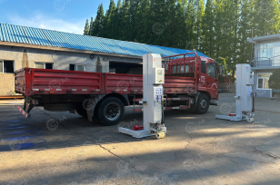 Подкатные аккумуляторные колоны QJY30-4D гп 8,5т (комплект 4шт ). Фото 2