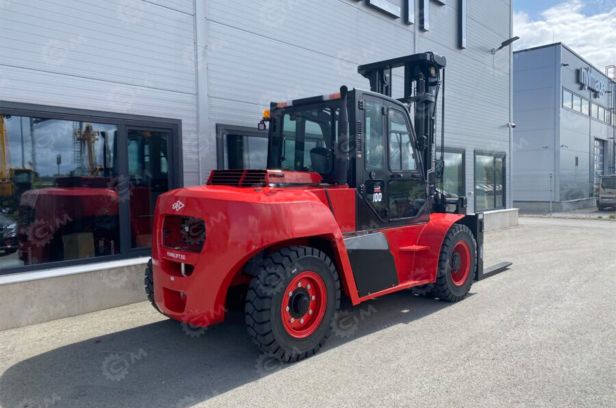 Вилочный погрузчик Hangcha CPCD100 гп 10т, высота подъема 3м, с кабиной, отопитель, позиционер вил, смещение каретки. Фото 3