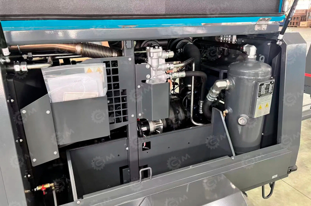 Дизельный компрессор Airman PDS175SC передвижной. Фото 2