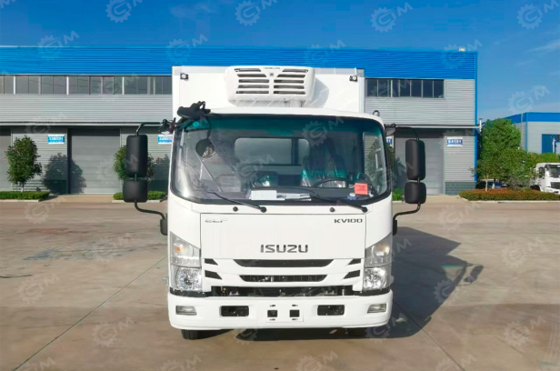 Фургон рефрижератор на шасси ISUZU 4х2 дв 96Kw гп 4т фургон 6100*2120*2990 Холодильная установка Carrier C-600. Фото 2