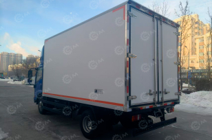 Фургон рефрижератор на шасси ISUZU 4х2 дв 96Kw гп 4т фургон 6100*2120*2990 Холодильная установка Carrier C-600. Фото 1