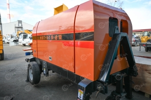 Бетононасос  HBT30, дизельный двигатель 150л.с., труба 100м. Фото 1