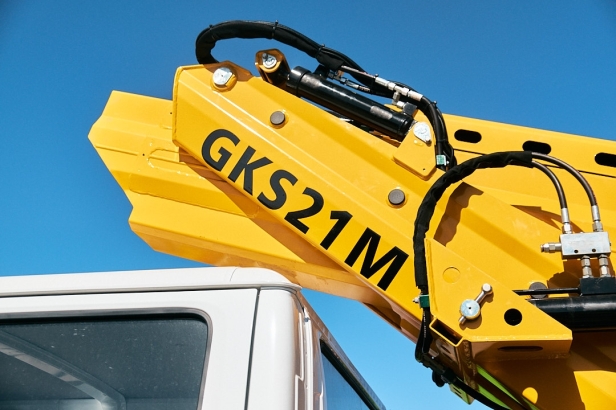 Автовышка VIGRUS GKS20 на шасси ISUZU 4Х4 дв 96 kw сдвоенная кабина высота подъёма 20м. Фото 10