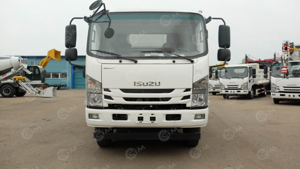 Самосвал ISUZU 4x2 дв 139Kw гп 10 тонн кузов 4900х2300х600 разгрузка на 3 стороны, задний и боковой борт открываются вниз, с петлями. Фото 5
